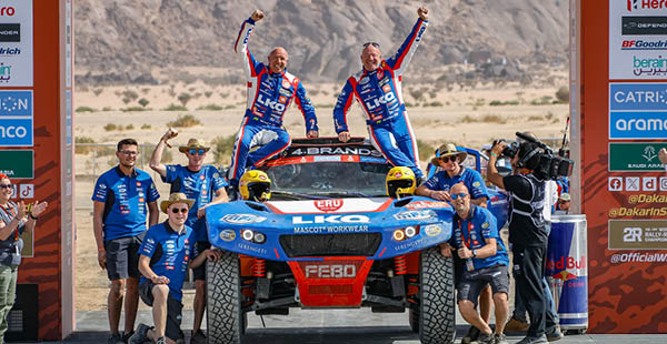 Tim en Tom Coronel sluiten Dakar 2025 af met goed gevoel