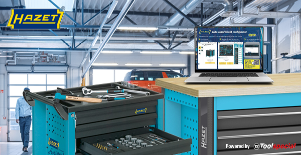 Gereedschapswagen optimaliseren? Zo geklikt met de lade assortiment configurator!