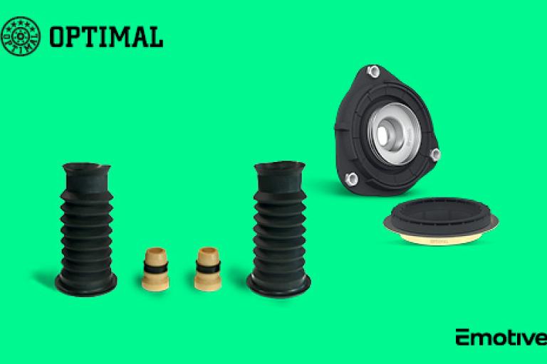 OPTIMAL : importance des ensembles de soufflets et des roulements de jambe de force
