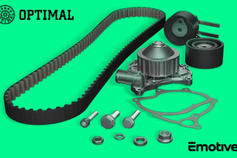 Nieuw bij LKQ: OPTIMAL distributiekits + waterpomp