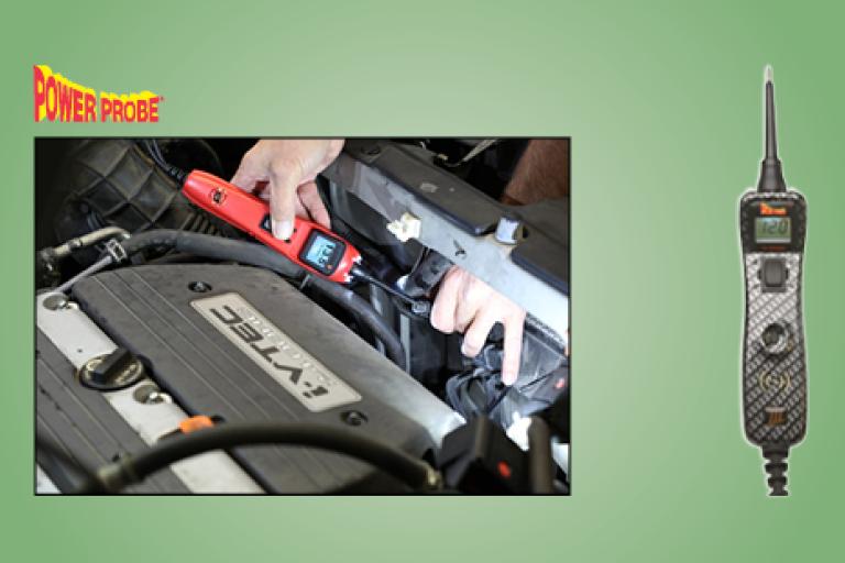 Elektrische diagnose met Power Probe PP3 Carbon Black