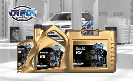 Nieuw! MPM 05000RS Motor Oil 0W-40 Premium Synthetic RS