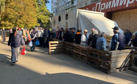 Soupe populaire en Ukraine : une pure nécessité pour survivre