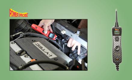 Elektrische diagnose met Power Probe PP3 Carbon Black